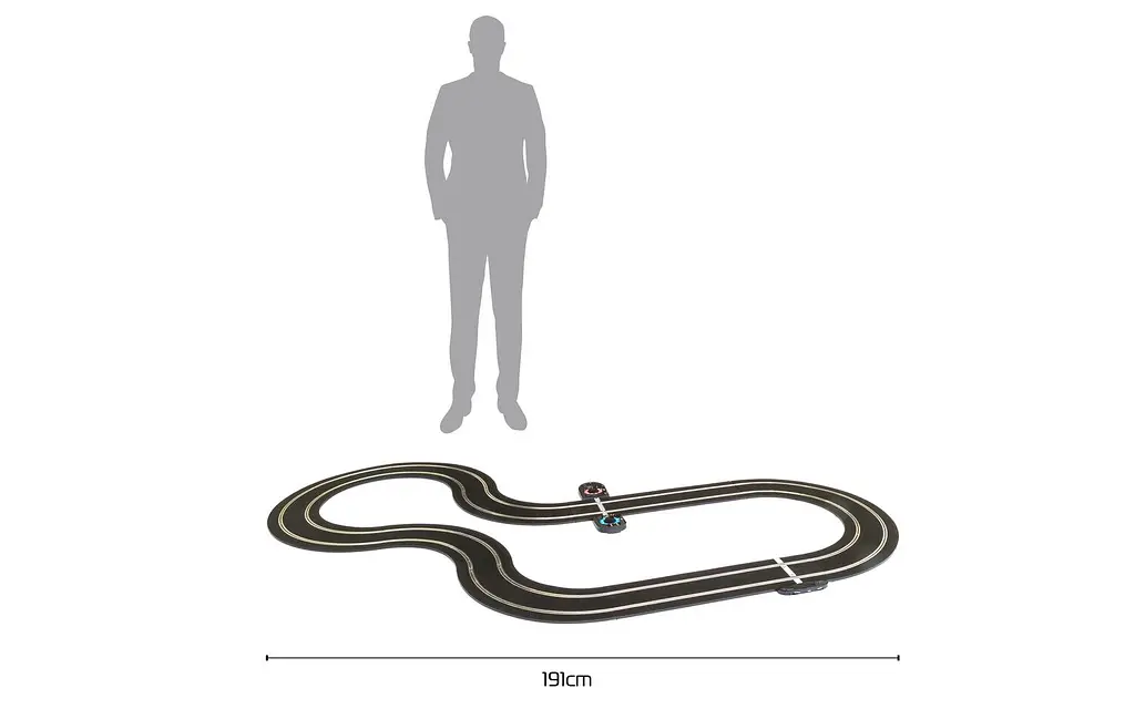 Набір гоночний трек Scalextric Ginetta Racers Set - EU Plug з автомобілями C1412P - фото 6