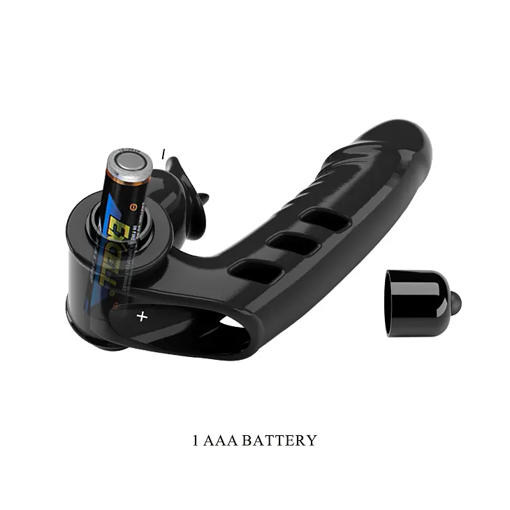 Насадка на палець - Pretty Love Corbin Finger Vibrator Black - фото 8