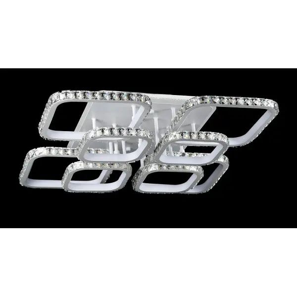 Стельова LED люстра з пультом і нічником Splendid-Ray 30-4023-13 - фото 2