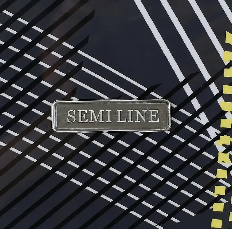 Чемодан Semi Line 24" (M) Black Pattern (T5651-2) (DAS302324) - фото 9