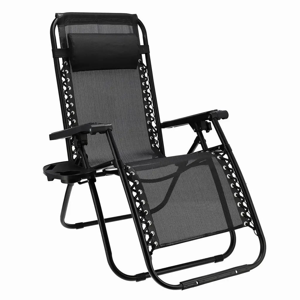 Комплект шезлонгів JUMI Relax Black - 2 шт. - фото 7