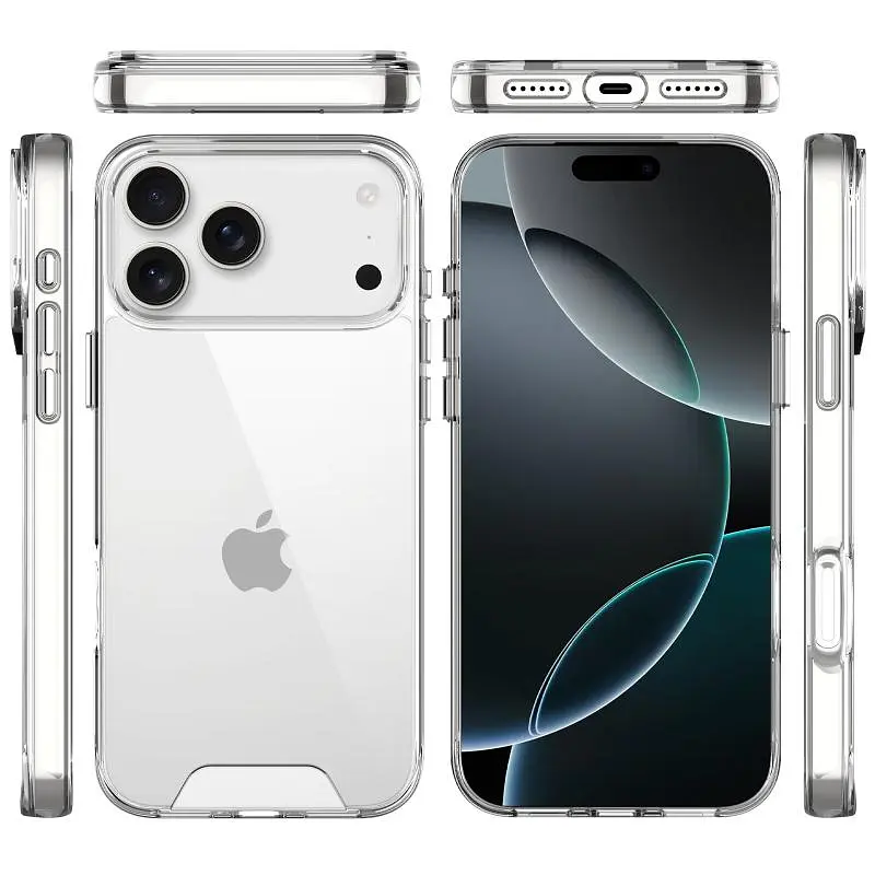 Чехол TPU Space Case transparent для Apple iPhone 17 Pro (6.3) - фото 3