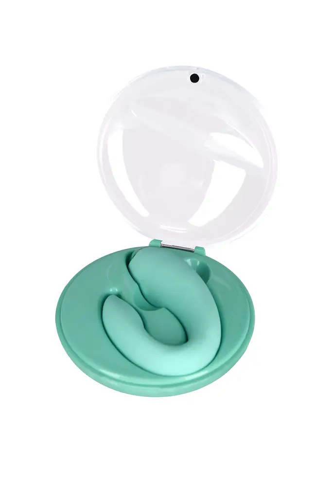 Вібратор FairyGasm Basket Of Pleasure 9 см зелений - фото 6