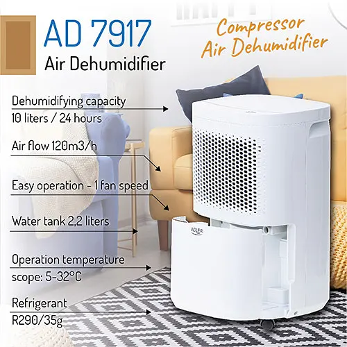 Компресорний осушувач повітря Adler AD 7917 - фото 7