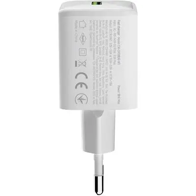 Зарядний пристрій ColorWay USB QC3.0 18W white (CW-CHS063Q-WT) - фото 5