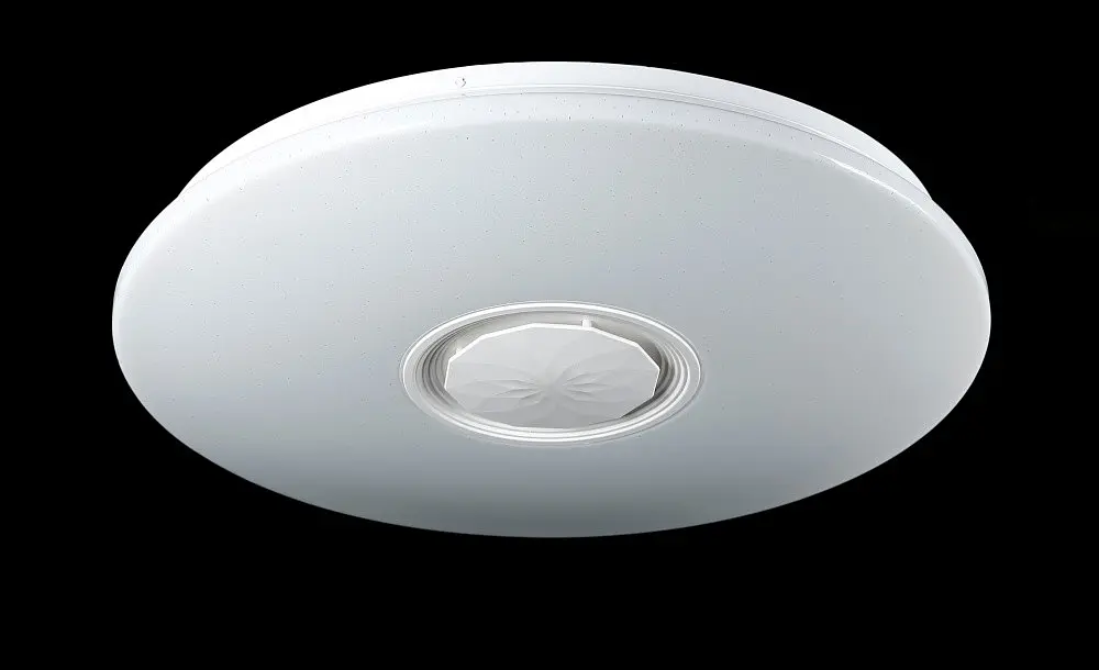 Люстра стельова LED Splendid Ray LY8338/36Wx2, 72W, біла, з пультом та Bluetooth, сучасний стиль - фото 2