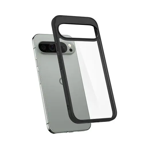 Прозрачный чехол Spigen Ultra Hybrid Matte Black для Pixel 9 Pro XL (ACS07724) - фото 2