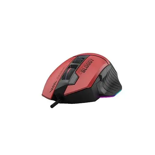Миша W95 Max, Sports Red, USB, оптична (сенсор MAX BC3332-A), 100 - 12 000 cpi Bloody teh0033411 - фото 5