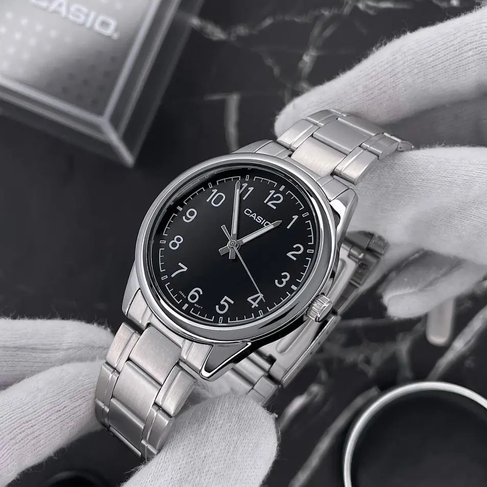 Чоловічий годинник Casio MTP-V005D-1B4 Сріблястий ( AT1141-0037 ) - фото 2