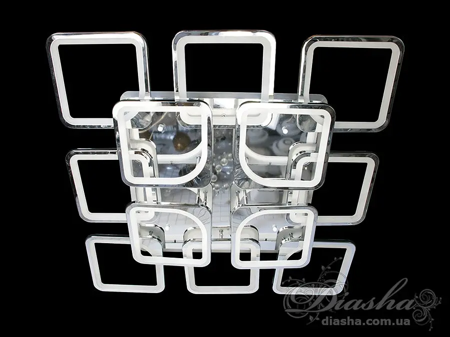 Люстри світлодіодні Diasha 8060/8+4HR LED 3color dimmer - фото 3