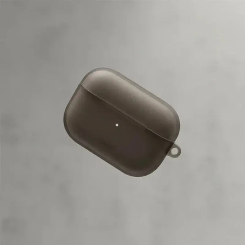 Чохол для навушників Uniq Glase AirPods Pro 2 gen Glossy Smoke (8886463683590) - фото 8