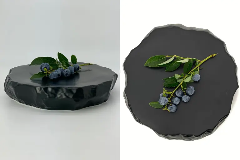 Плато для закусок 24,5x4,5 см "Чорна скеля"
