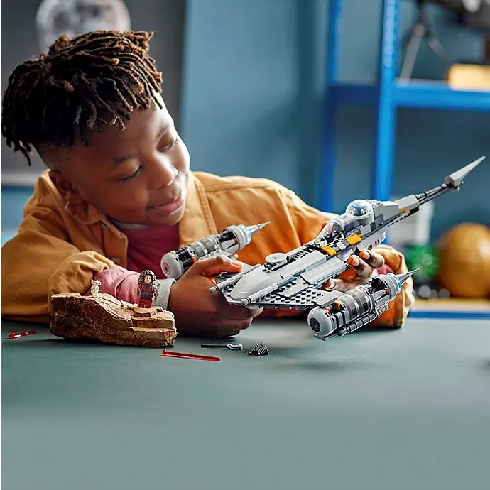 Конструктор LEGO Star Wars Мандалорський зоряний винищувач N-1 412 деталей (75325) - фото 8