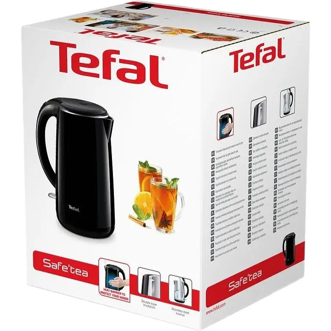 Электрочайник Tefal Safe tea KO260830 черный 1.7 л (KO260830) - фото 3