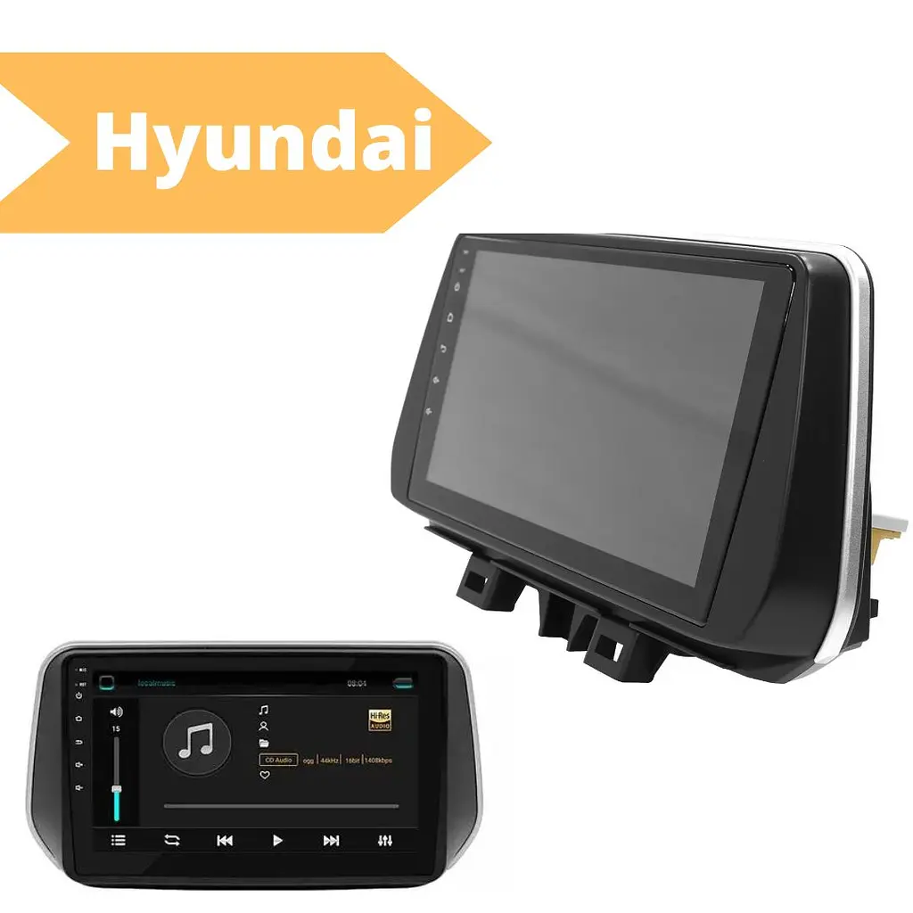 Штатная автомагнитола XPRO Hyundai Santa Fe 2018-2019 (10") Android 10.1 черная (MER-14110_5671) - фото 2