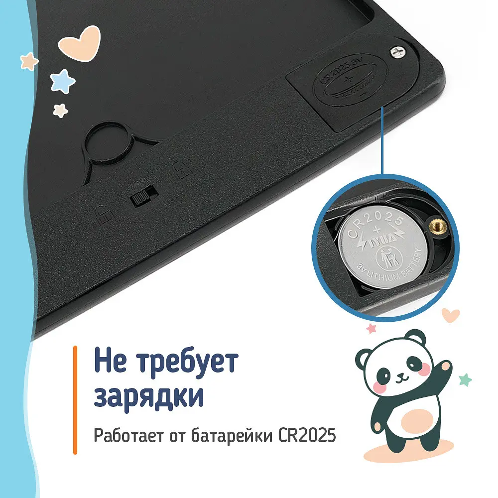 Графічний планшет Colorway LCD Writing Tablet 8.5 (CW-WT8BK) - фото 8