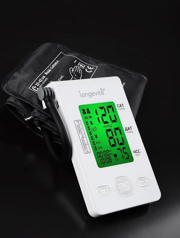 Тонометр Longevita DBP-6179 Comfort+ Type-C автоматический на плечо - фото 8