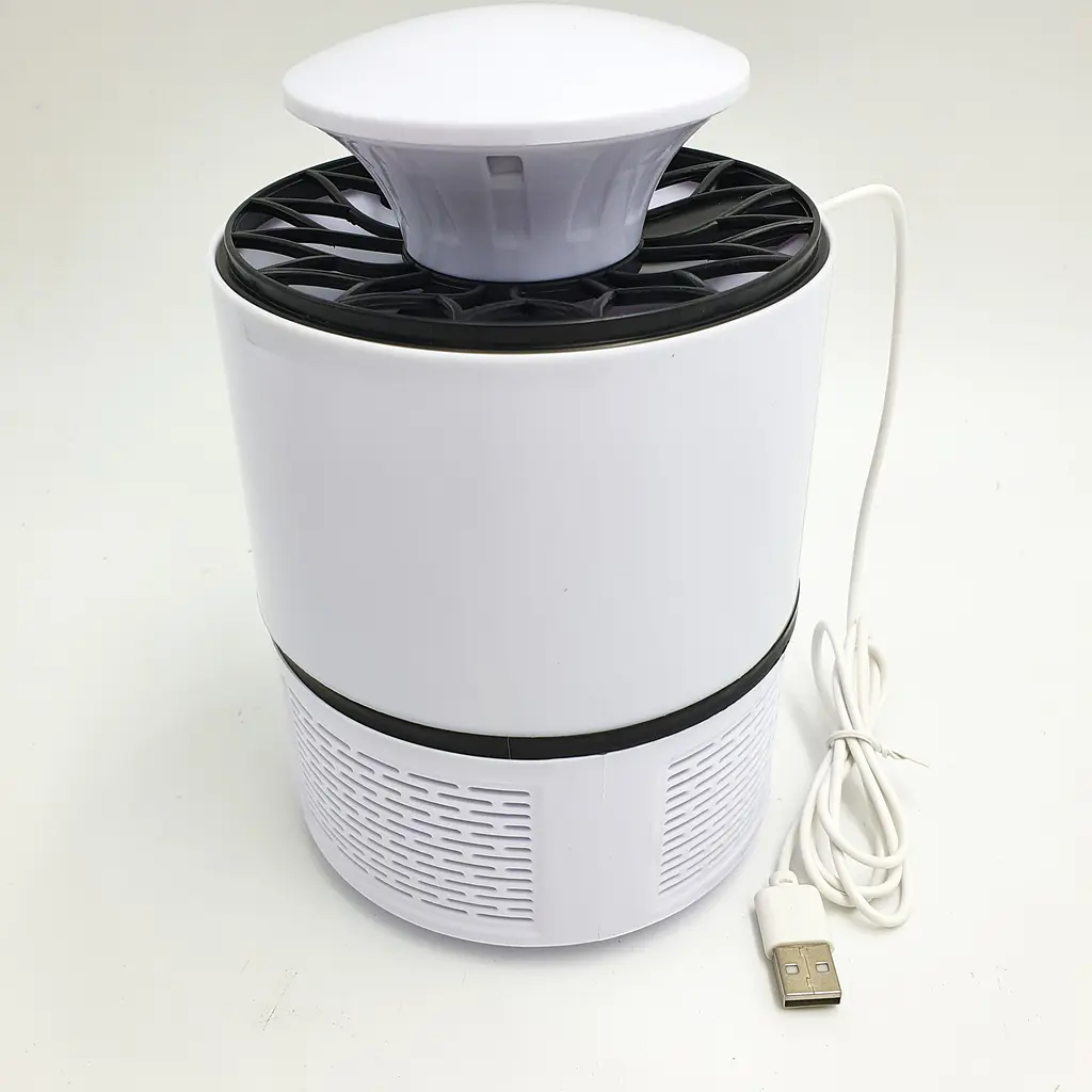 Лампа пастка для комарів нищівник комах 5Вт від USB Mosquito Killer Lamp біла - фото 6