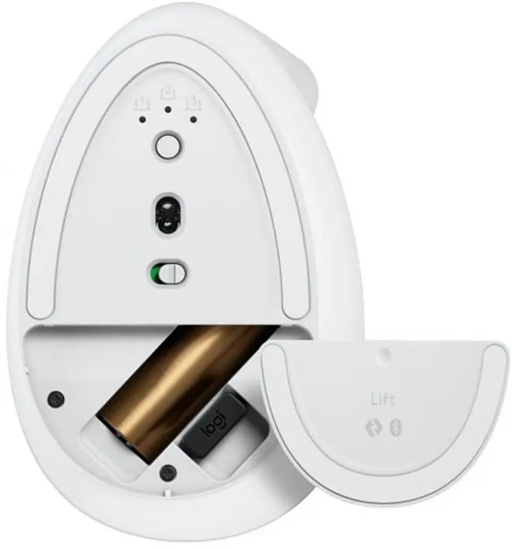 Миша бездротова Logitech Lift Vertical Ergonomic White (910-006475) - фото 5