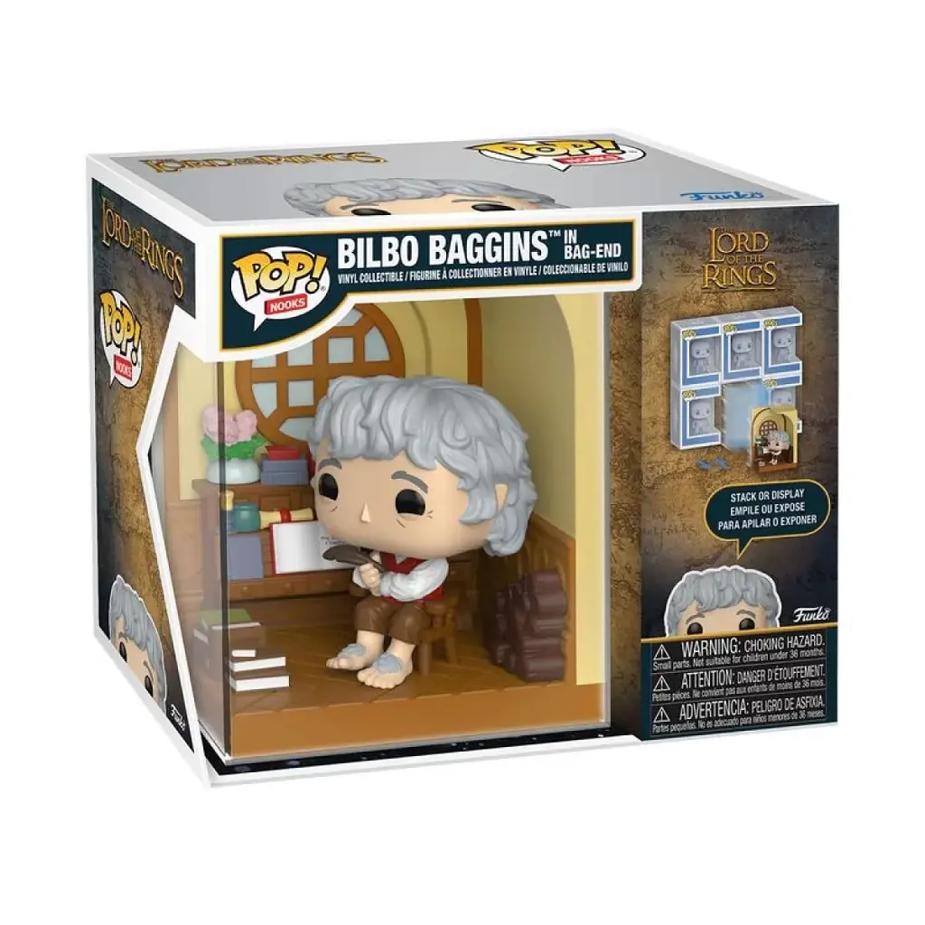 Фігурка Funko Pop Nooks серії Володар перснів - Більбо Торбин у Торбиному Куті (90463)
