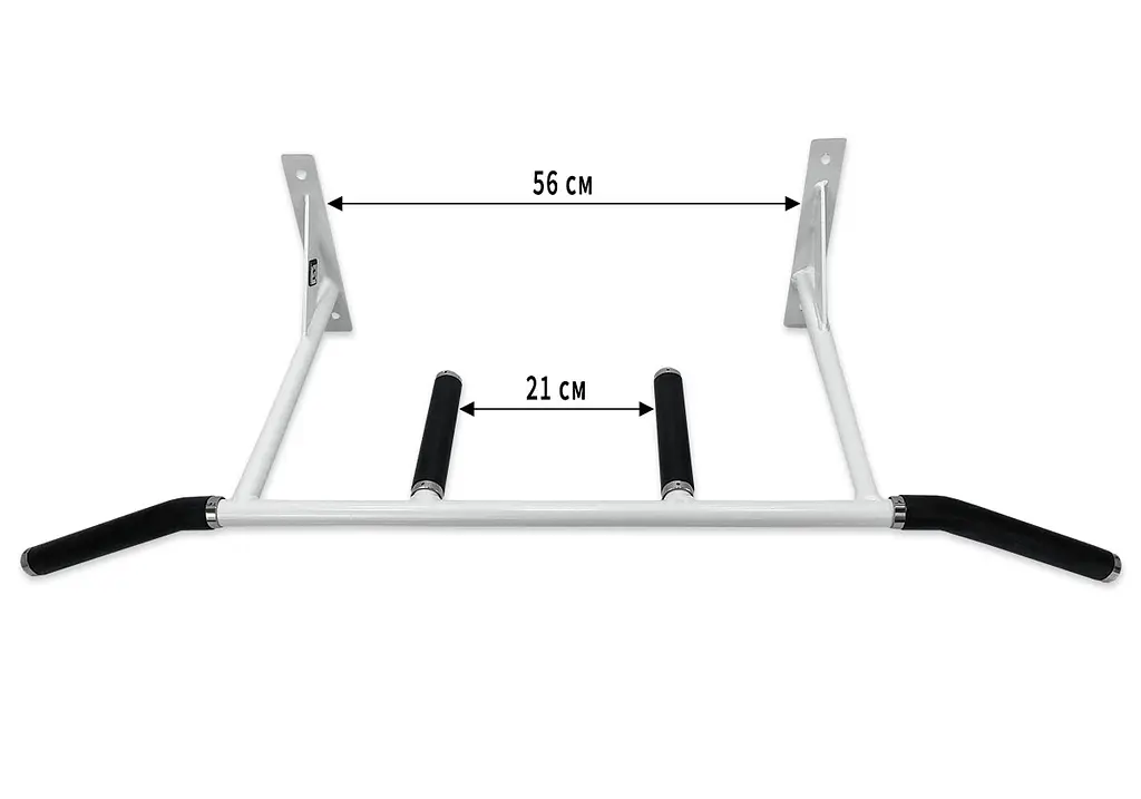 Турнік на стіну EasyFit ChinUP білий (EF-1050-BW) - фото 9