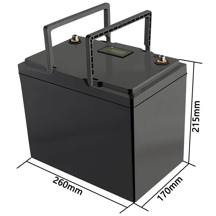 Акумуляторна батарея LiitoKala LiFePO4 12V100Ah, LCD (12V100Ah LiFePO4 LCD) - фото 3