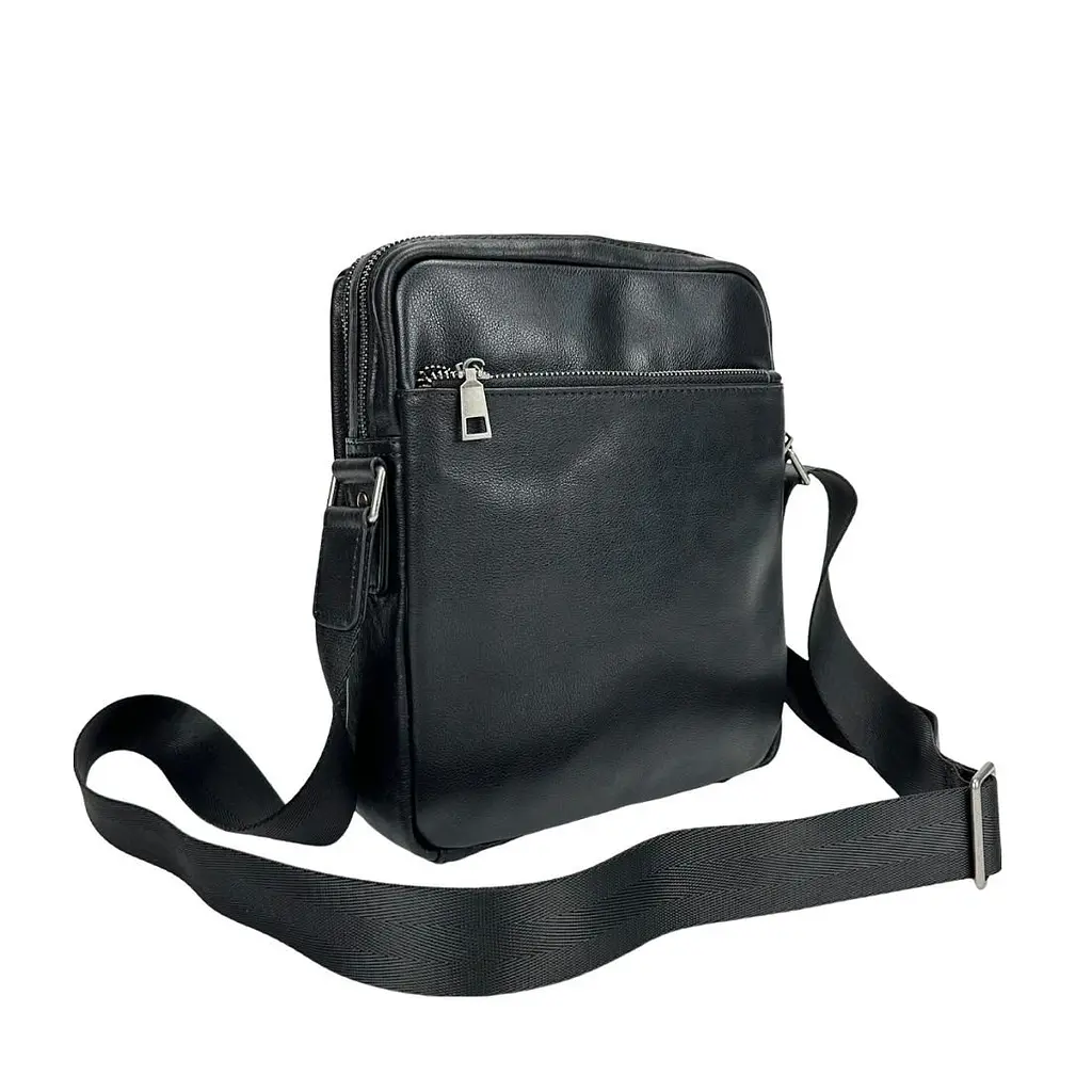 Чоловічий чорний месенджер Tiding Bag S-JMD10-8153 - фото 3