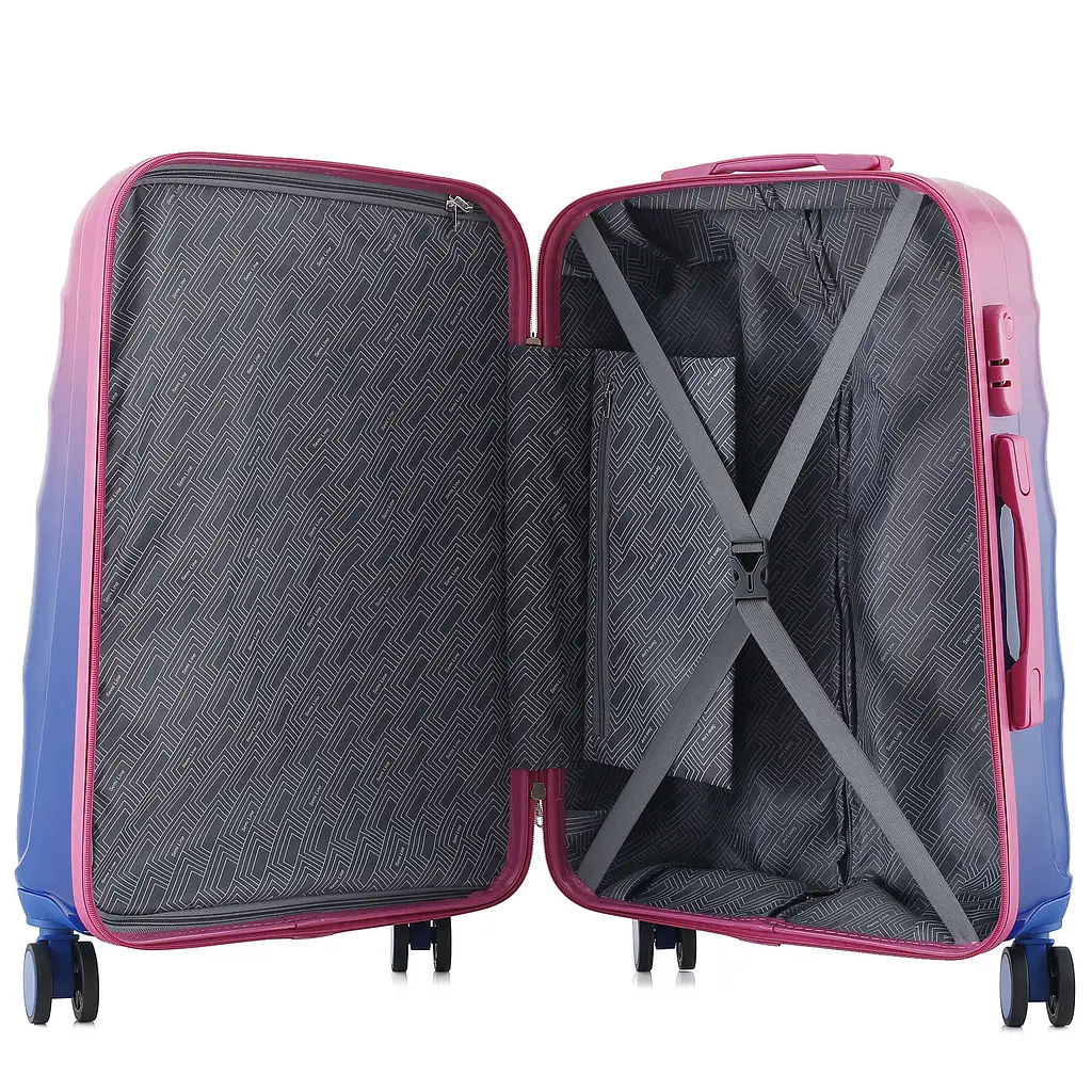 Валіза велика Semi Line 29 дюймів (L) Polycarbonate/ABS-Plastic Rose/Blue Gradient (T5650-3) - фото 3