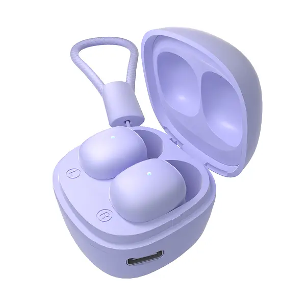 Наушники Ergo BS-530 Twins Nano 2 Фиолетовый (BS-530V) - фото 6