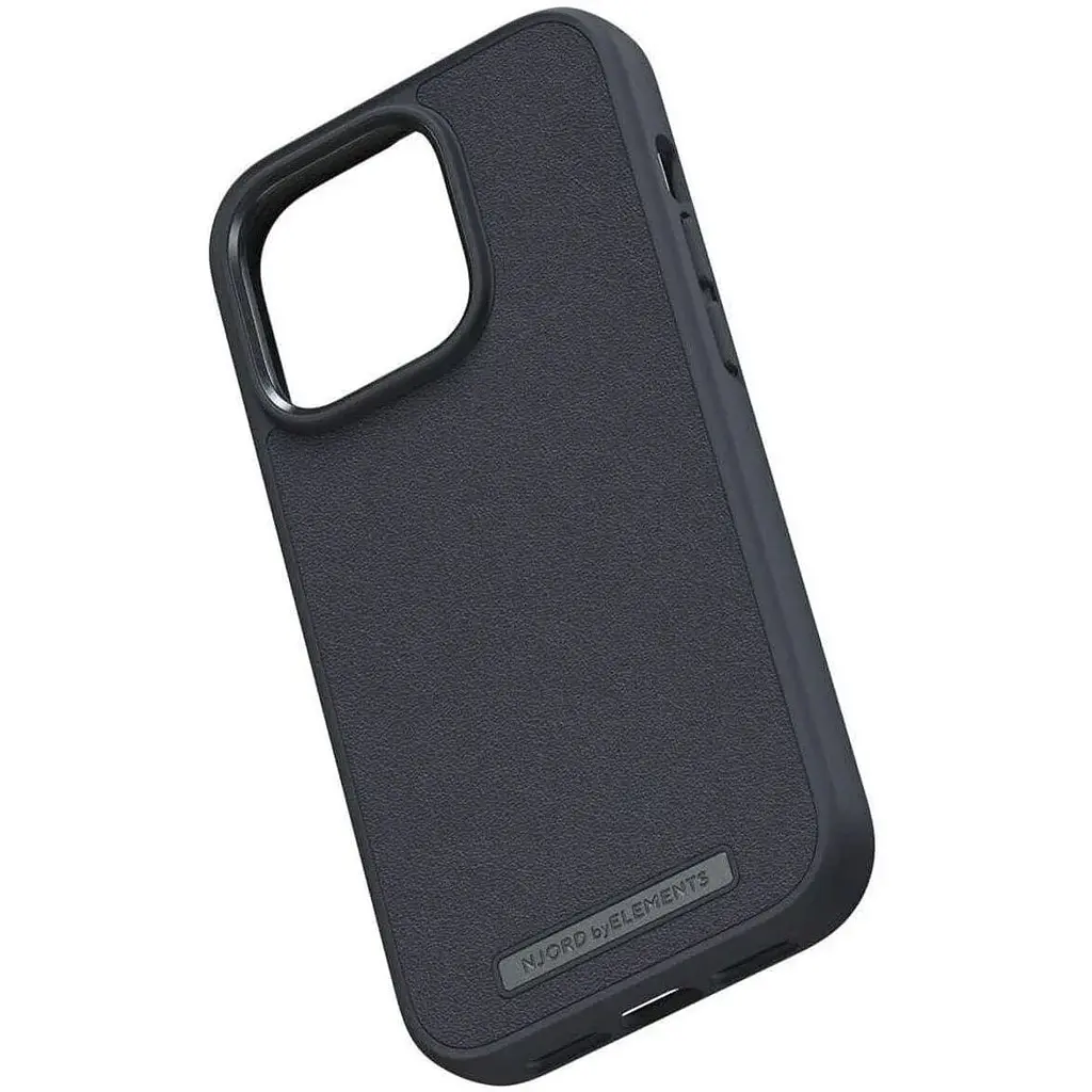 Чехол-накладка Njord Genuine Leather MagSafe Case Black для iPhone 14 Pro Max (NA44GL00U) - фото 4