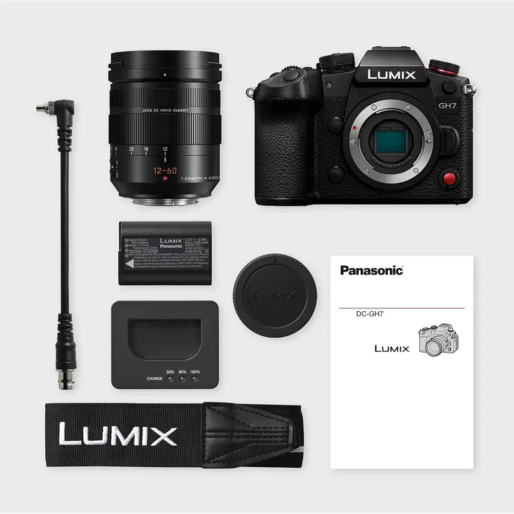 Цифровая фотокамера Panasonic Lumix G DC-GH7LE Kit H-ES12060E f/2.8-4 ASPH. POWER O.I.S. - фото 4