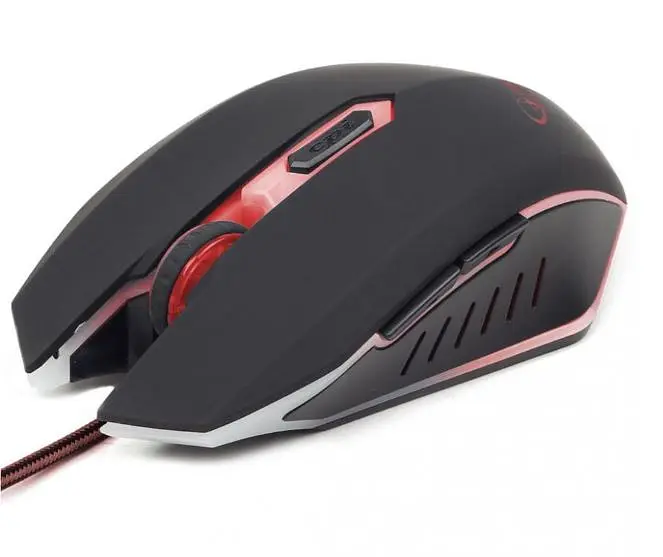 Мышь игровая Gembird MUSG-001-R Red USB - фото 2