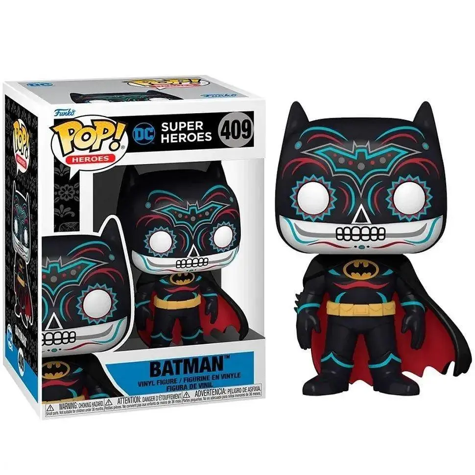 Фігурка Фанк Поп Бетмен День Мертвих Funko Pop Batman Dia de Los 10 см B DDL 409 - фото 2