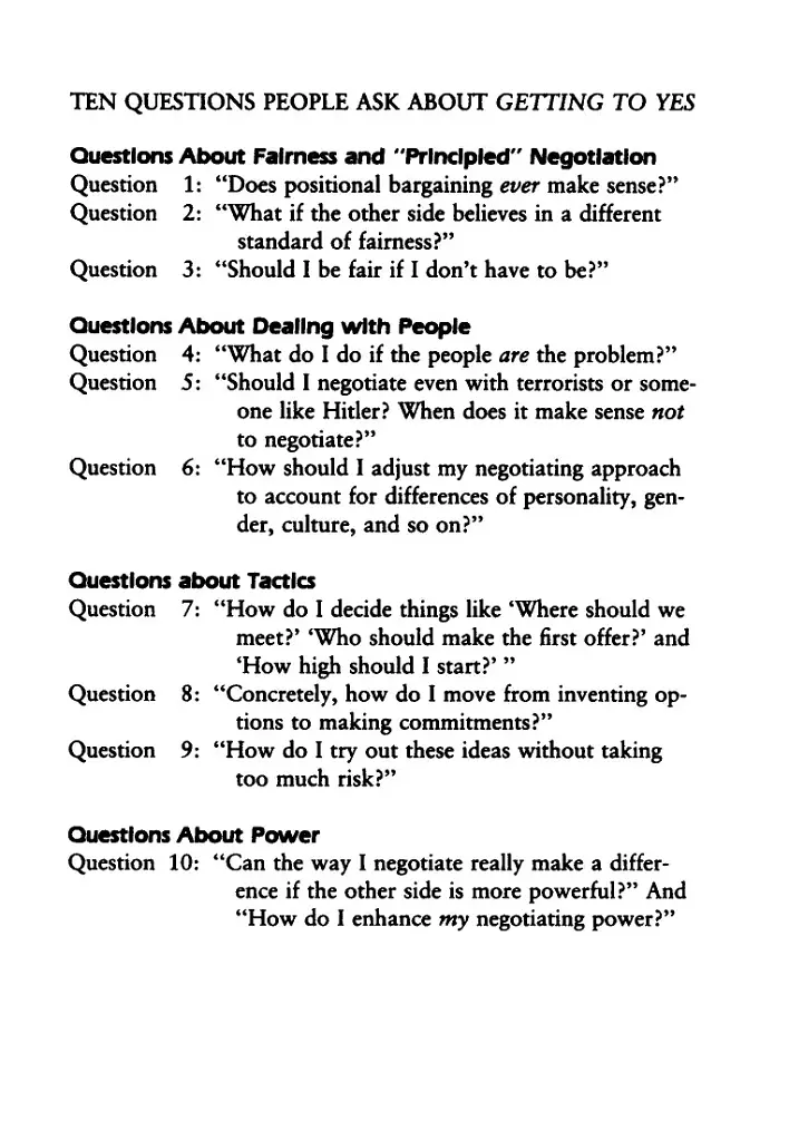 Getting to Yes: Negotiating an agreement without giving in - фото 3