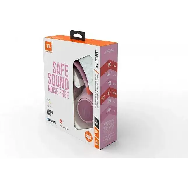 Гарнітура JBL Bluetooth Stereo JR460 NC (JBLJR460NCPIK) Pink UA - фото 7