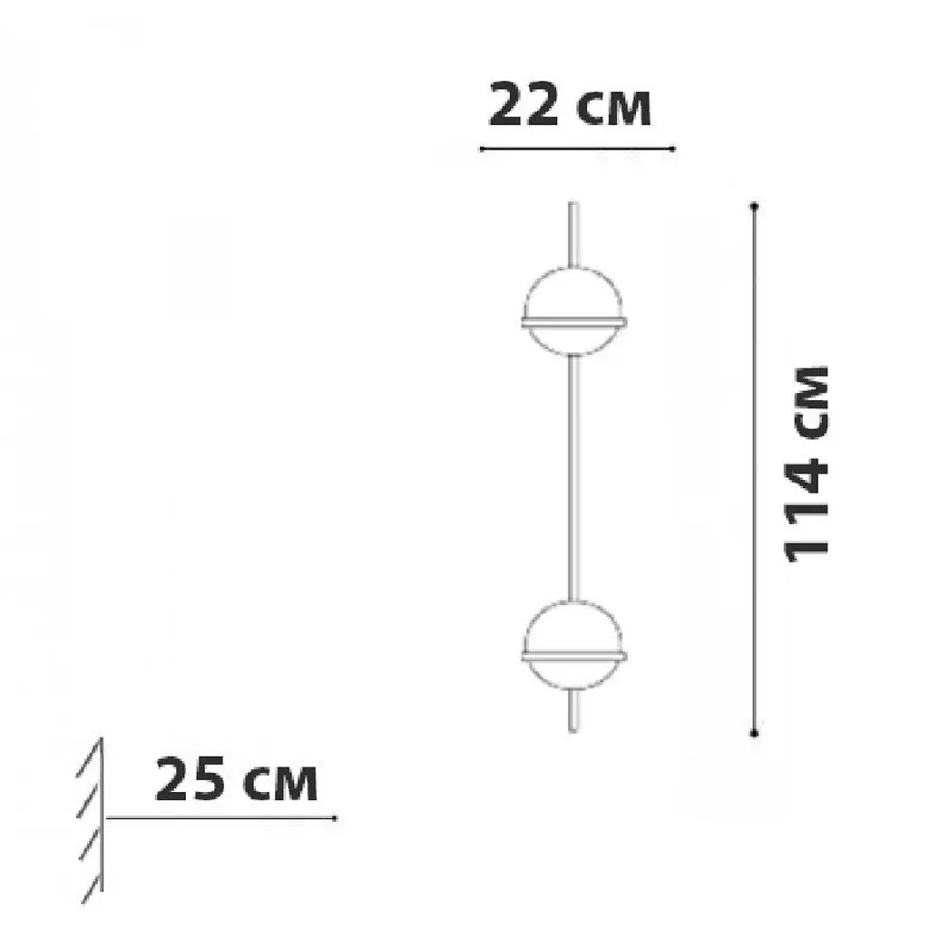 Бра Friendlylight Palma WL-2 FL4041 - фото 5