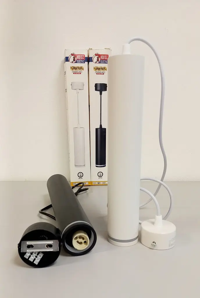 Світильник підвісний Horoz Electric Vertex GU10 чорний - фото 4