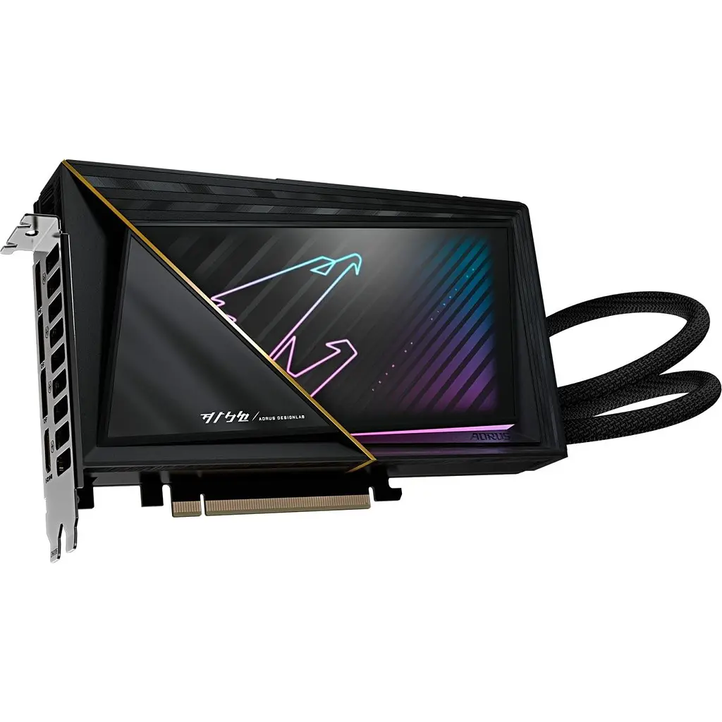 Видеокарта AORUS GeForce RTX 5080 XTREME WATERFORCE 16GB (GV-N5080AORUSX W-16GD) EU [127135] - фото 4