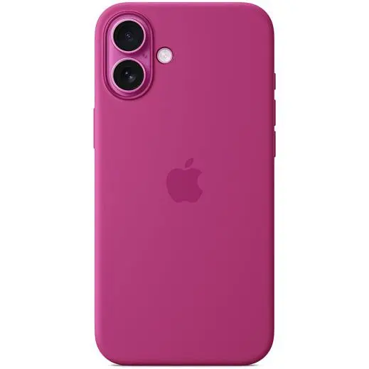Силіконовий чохол CasePro Silicone Case with MagSafe Fuchsia для iPhone 16 Plus - фото 2