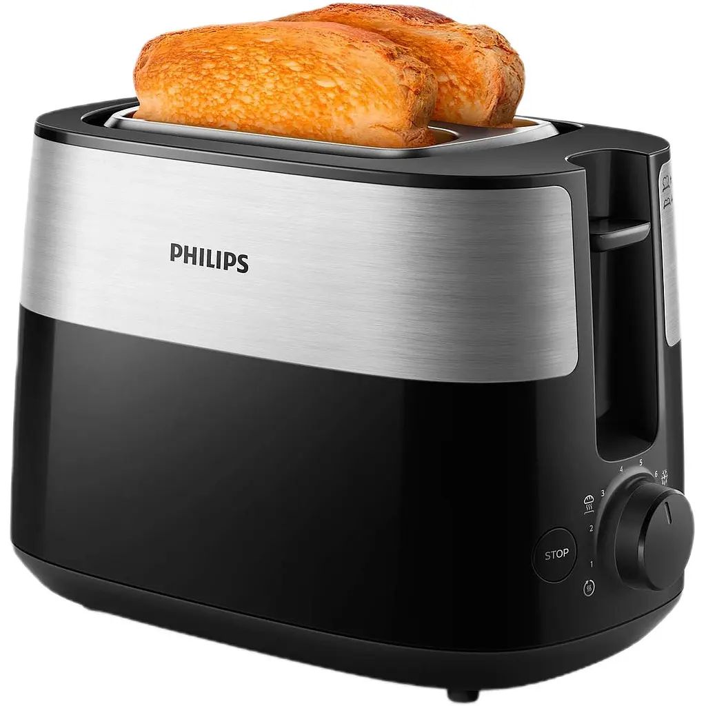 Тостер Philips Daily Collection чорний (HD2516/90) - фото 5