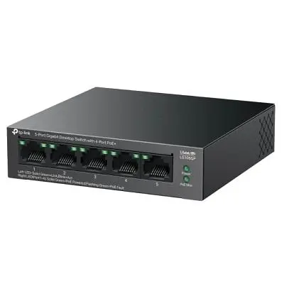 Коммутатор сетевой TP-Link (LS105GP) - фото 2