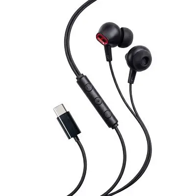 Навушники Vention Echo Lite USB-C In-Ear Wired Black (GBBBAV) - фото 2