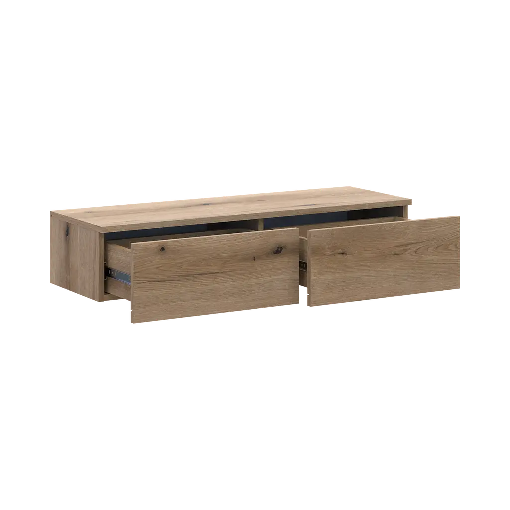 Туалетний столик Doros Левія Дуб Евок 2Ш 100х32х22 (41516095) - фото 3