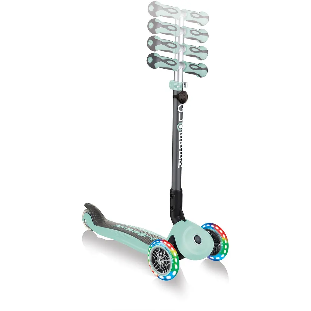 Самокат Globber Go Up Deluxe Lights 5 в 1 до 20/50кг 1+ м'ятний (646-206) - фото 9