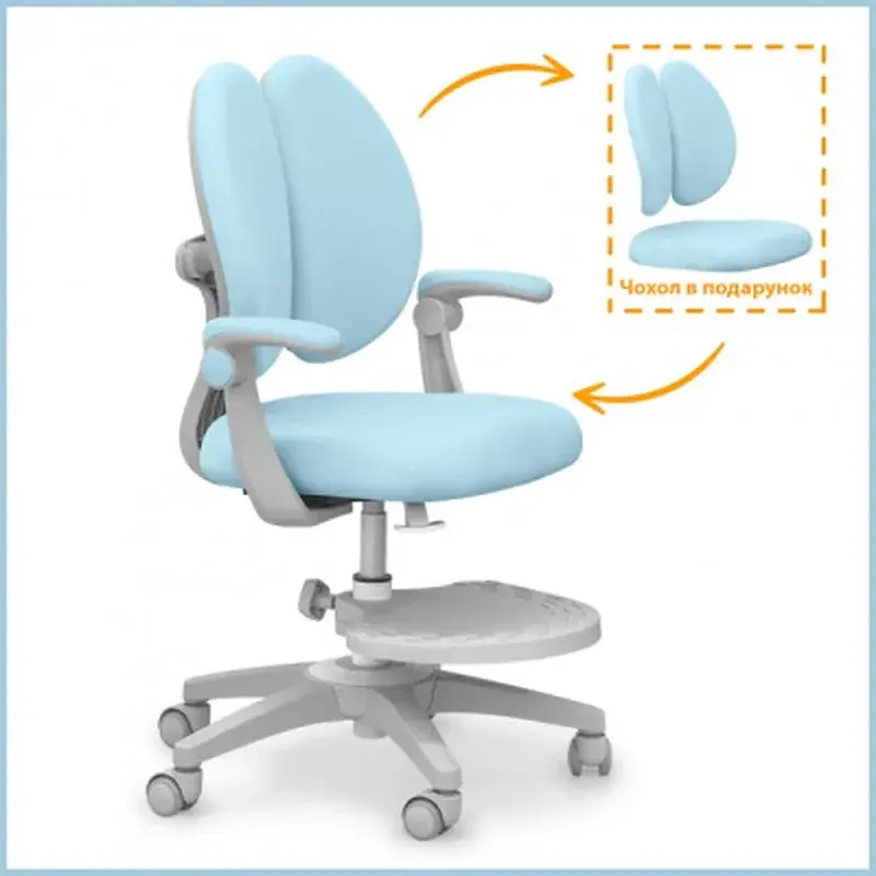 Дитяче крісло Mealux Sprint Duo KBL (Y-412 KBL) - фото 2