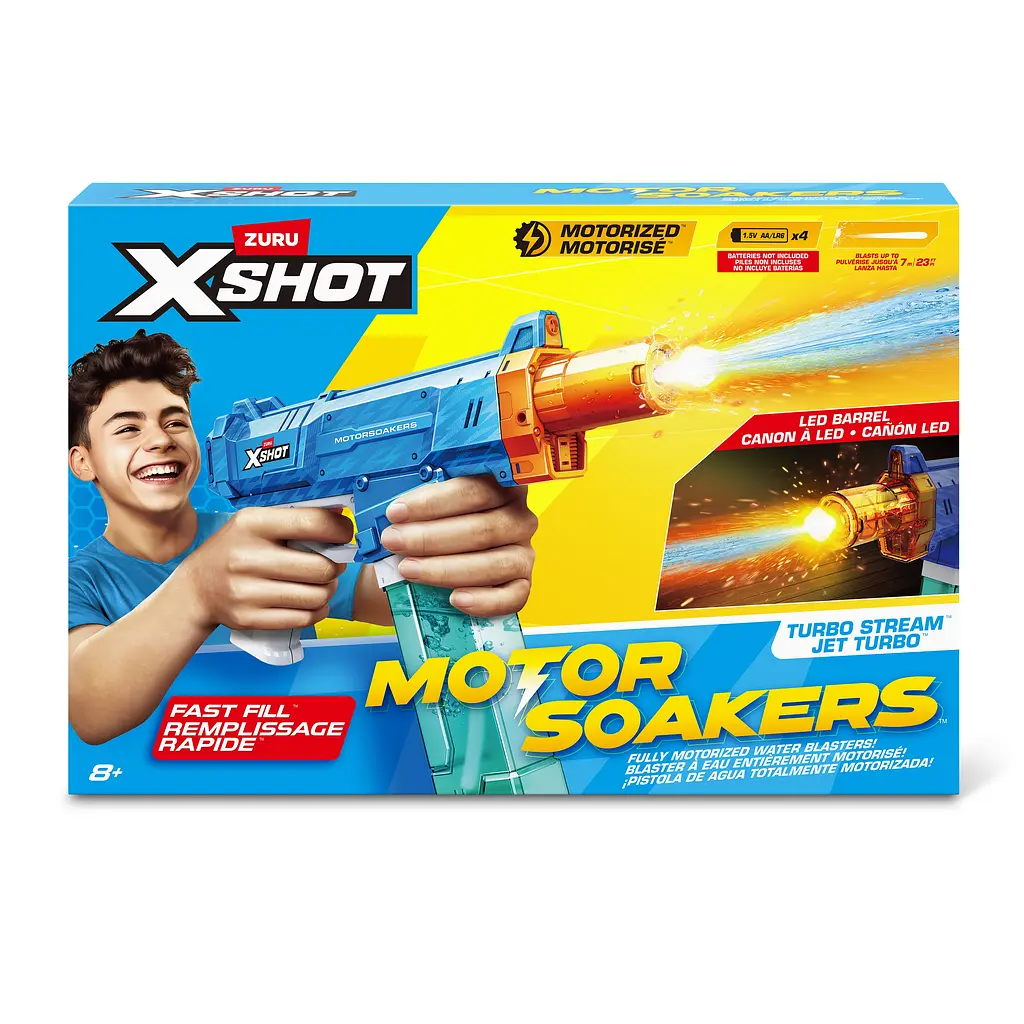 Водний бластер Zuru X-Shot Fast Fill Motor Soaker Turbo Stream (118196) - фото 3