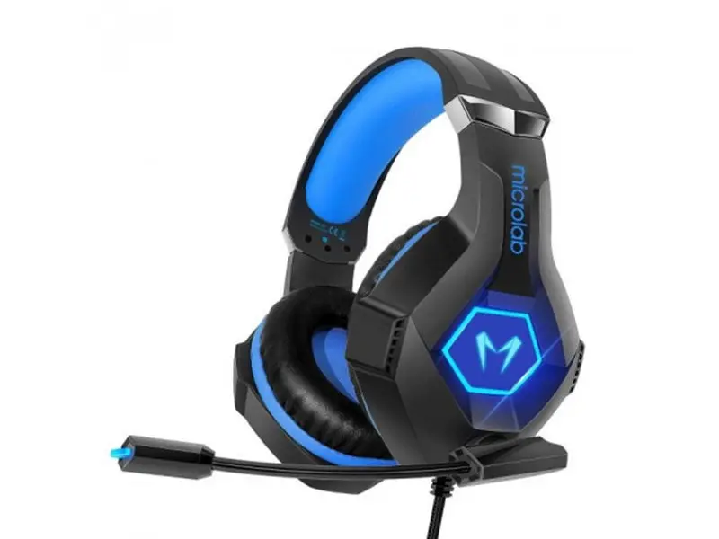 Навушники Microlab G7 Black/Blue