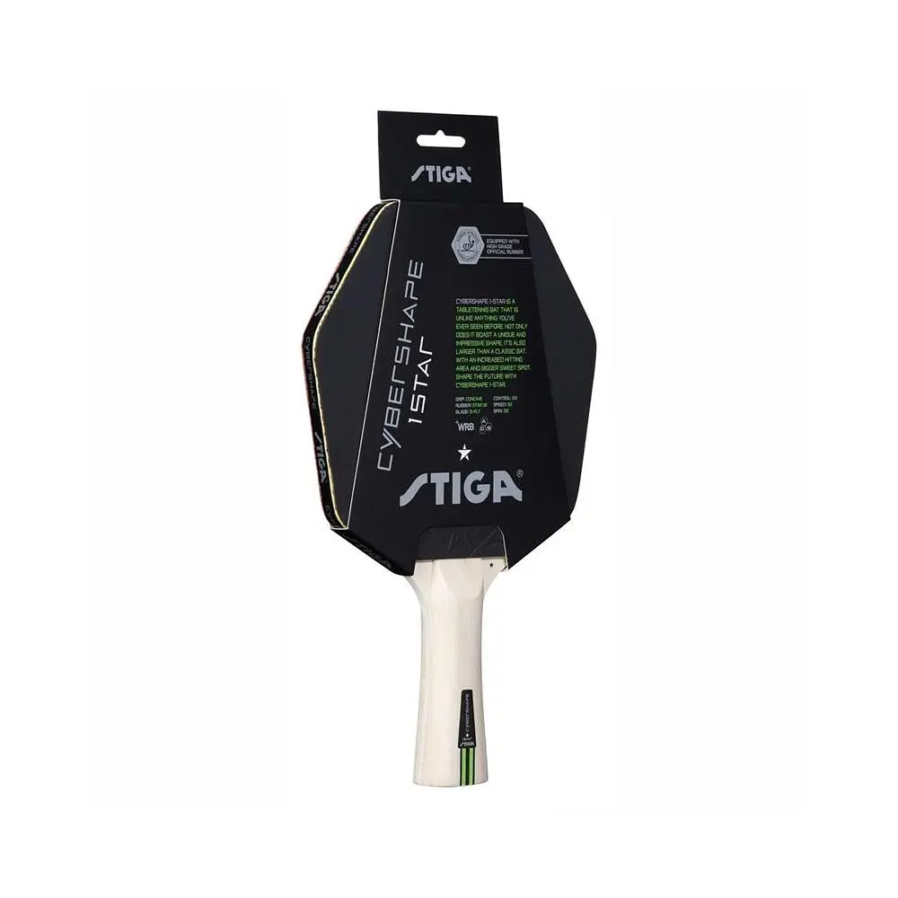 Ракетка для настільного тенісу Stiga Cybershape 1 Star FL (1211-0906-35) - фото 4