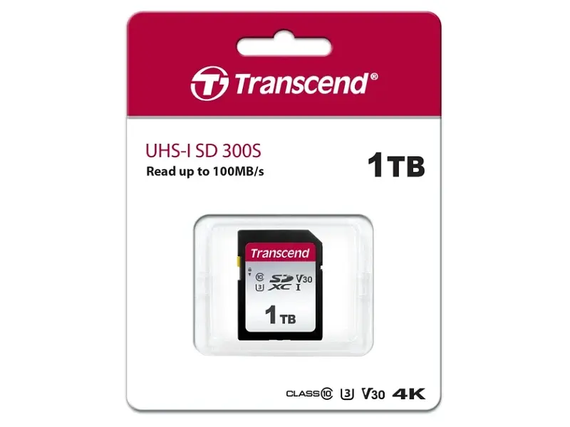 Карта пам'яті Transcend 300S SDXC UHS-I U3 1 TB (TS1TSDC300S) - фото 2