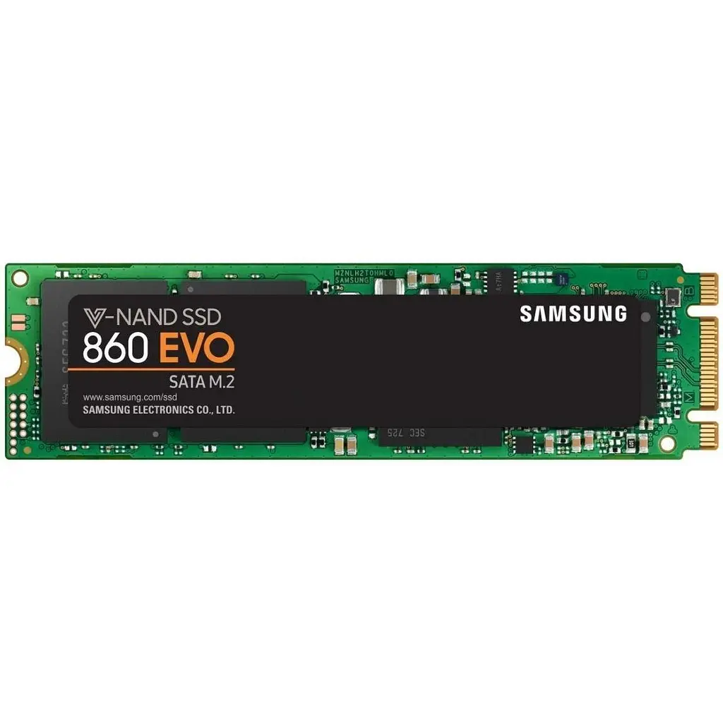 Накопитель SSD Samsung m.2 sata 500Gb 860 Evo (MZ-N6E500BW) Б/у - фото 2